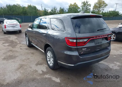 2019 Dodge Durango Sxt Awd z USA, uszkodzony, nr VIN 1C4RDJAG2KC652911
